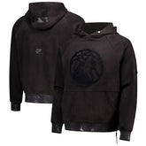 Minnesota Timberwolves Protege Eco-Friendly Functional Suede Fashion Tonal Hoodie - Black online