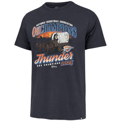 Oklahoma City Thunder '47 2025 NBA Finals Champions Hometown Local Franklin T-Shirt - Navy | 47 brand sale
