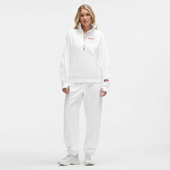 Carolina Hurricanes lululemon Women's Long Scuba Oversized Half-Zip Funnel Neck White