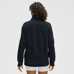 Toronto Maple Leafs lululemon Women's Long Scuba Oversized Half-Zip Funnel Neck True Navy