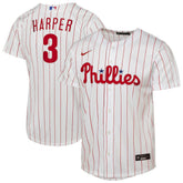 Bryce Harper Philadelphia Phillies Youth Home Replica Player Jersey - White | Nike