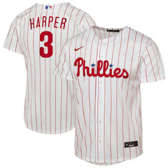 Bryce Harper Philadelphia Phillies Youth Home Replica Player Jersey - White | Nike