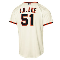 Jung Hoo Lee San Francisco Giants Youth Home Replica Player Jersey - Cream | Nike