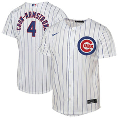 Pete Crow-Armstrong Chicago Cubs Youth Home Replica Player Jersey - White | Nike