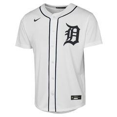 Tarik Skubal Detroit Tigers Youth Home Replica Player Jersey - White | Nike