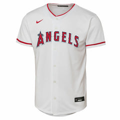 Mike Trout Los Angeles Angels Youth Home Replica Player Jersey - White | Nike