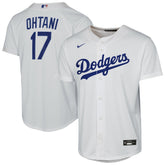 Shohei Ohtani Los Angeles Dodgers Youth Home Replica Player Jersey - White | Nike