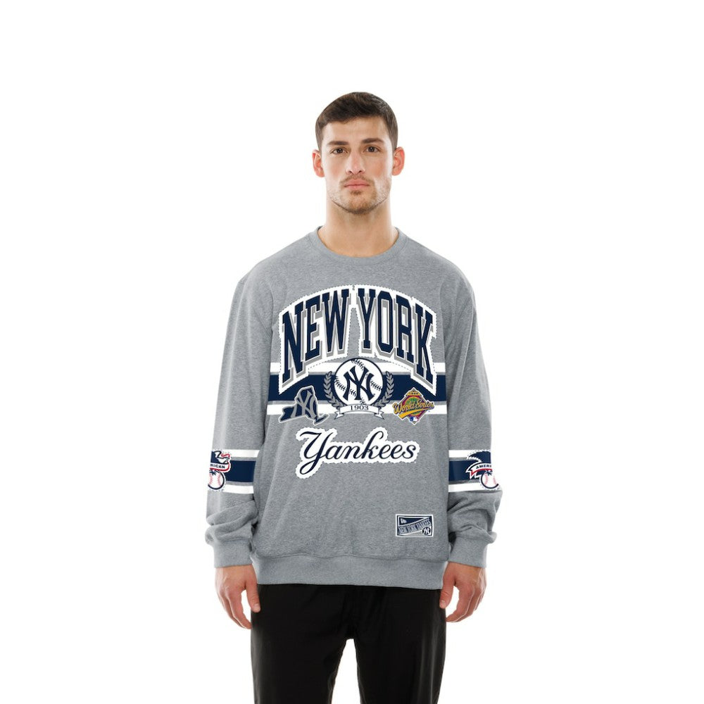 New York Yankees Sport Classics Sweatshirt - Gray | New Era