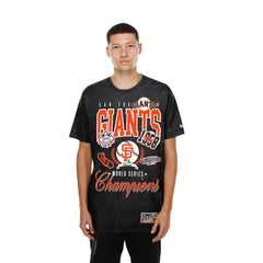 San Francisco Giants Mineral Wash T-Shirt - Black | New Era