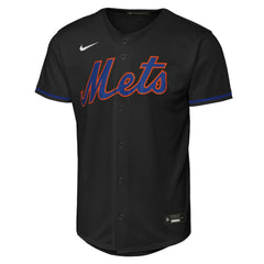 Juan Soto New York Mets Youth Alternate Replica Jersey - Black | Nike