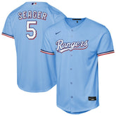 Corey Seager Texas Rangers Youth Alternate Replica Jersey - Light Blue | Nike