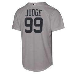 Aaron Judge New York Yankees Youth Road Replica Jersey - Gray | Nike