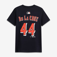 Elly De La Cruz Cincinnati Reds Youth Name & Number T-Shirt - Black | Nike