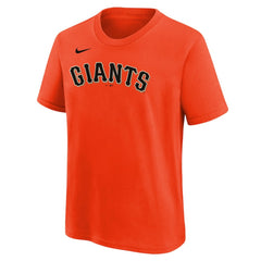 Jung Hoo Lee San Francisco Giants Youth Name & Number T-Shirt - Orange | Nike