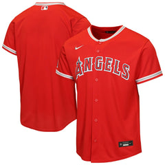 Los Angeles Angels Youth Alternate Stadium Jersey - Red | Nike