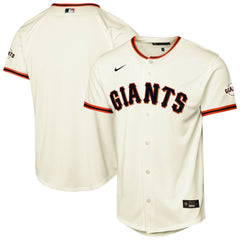 San Francisco Giants Youth Home Stadium Jersey - Cream | Nike