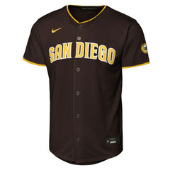 San Diego Padres Youth Home Stadium Jersey - Brown | Nike