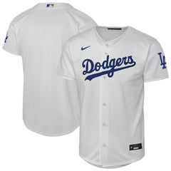 Los Angeles Dodgers Youth Home Stadium Jersey - White | Nike
