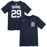 Tarik Skubal Detroit Tigers Preschool Name & Number T-Shirt - Navy