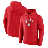 Cincinnati Reds Team Lockup Hoodie - Red
