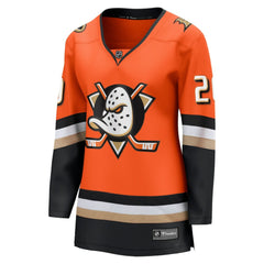 Chris Kreider Anaheim Ducks Fanatics Women's Home Breakaway Player Jersey Orange