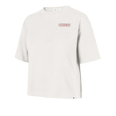 Kansas City Chiefs '47 Women's Love Letter Reed City T-Shirt - Cream cheap