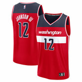 Tre Johnson III Washington Wizards Youth 2025 NBA Draft First Round Pick Fast Break Replica Jersey - Icon Edition - Red | Fanatics outlet