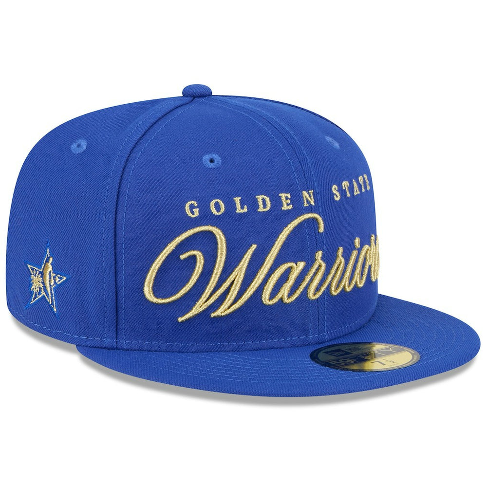 Golden State Warriors 2026 NBA All-Star Game Script 59FIFTY Fitted Hat sale - Royal | New Era discount