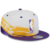 Los Angeles Lakers 2026 NBA All-Star Game Brushstroke 9FIFTY Snapback Hat - White/Purple | New Era cheap