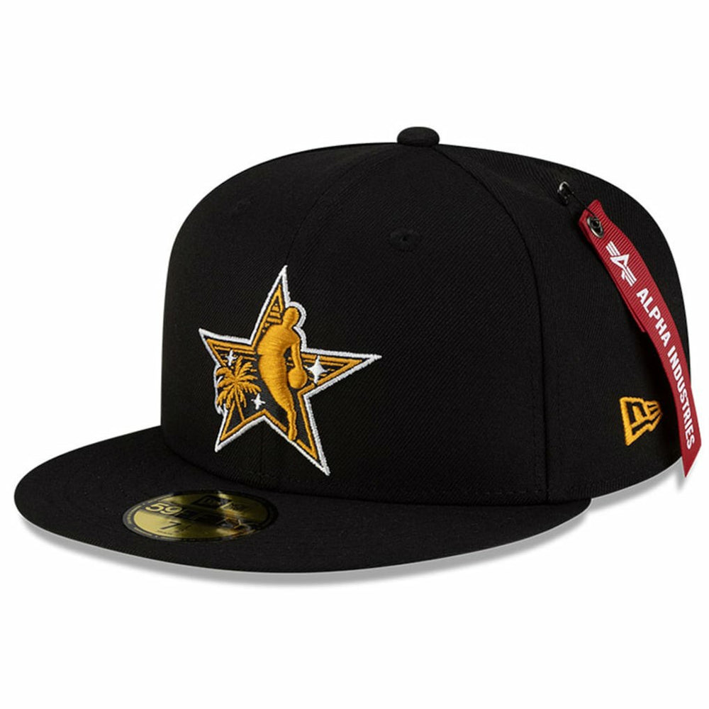 2026 NBA All-Star Game x Alpha Industries 59FIFTY Fitted Hat - Black | New Era discount