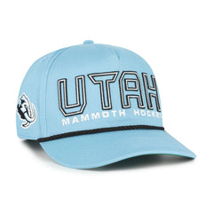 Utah Mammoth '47 Byline Hitch Adjustable Hat Light Blue