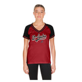 Arizona Diamondbacks Women's Gameday V-Neck T-Shirt - Red | New Era