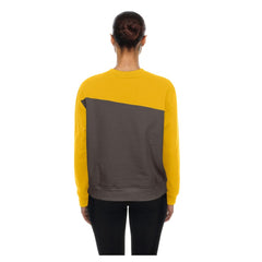 San Diego Padres Women's Gameday Fleece Sweatshirt - Brown/Gold | New Era