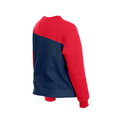 Cleveland Guardians Women's Gameday Fleece Sweatshirt - Navy/Red | New Era