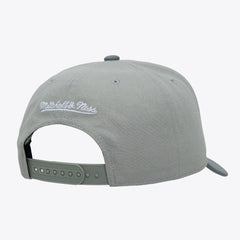 Los Angeles Dodgers Thunderstorm Head Coach Pro-Crown Adjustable Hat - Gray | Mitchell & Ness