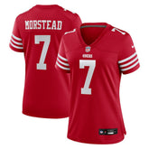 Thomas Morstead San Francisco 49ers Women's Team Game Jersey - Scarlet | Nike discount