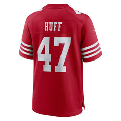 Bryce Huff San Francisco 49ers Team Game Jersey - Scarlet | Nike discount