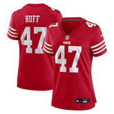 Bryce Huff San Francisco 49ers Women's Team Game Jersey - Scarlet | Nike online