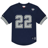 Emmitt Smith Dallas Cowboys Retired Player Name & Number Mesh T-Shirt - Navy outlet