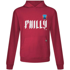 Philadelphia Phillies Levelwear City Connect Relay Core Logo Pullover Hoodie - Red