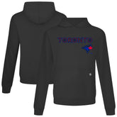 Toronto Blue Jays Levelwear City Connect Relay Back Splash Pullover Hoodie - Black