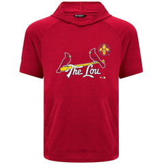 St. Louis Cardinals Levelwear City Connect Phase Core Logo Pullover Hoodie T-Shirt - Red