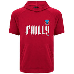 Philadelphia Phillies Levelwear City Connect Phase Core Logo Pullover Hoodie T-Shirt - Red