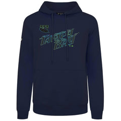 Tampa Bay Rays Levelwear City Connect Podium Core Logo Pullover Hoodie - Navy