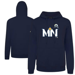 Minnesota Twins Levelwear City Connect Podium Core Logo Pullover Hoodie - Navy