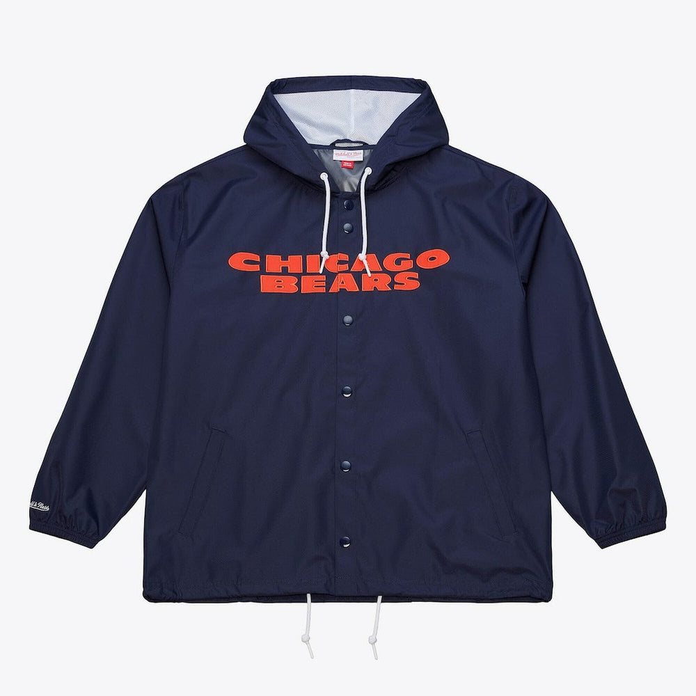 Chicago Bears Coaches Full-Snap Hooded Windbreaker Jacket - Navy online