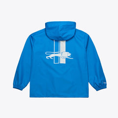 Detroit Lions Coaches Full-Snap Hooded Windbreaker Jacket - Blue discount