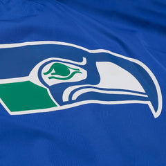 Seattle Seahawks Coaches Full-Snap Hooded Windbreaker Jacket - Royal outlet