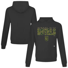 Kansas City Royals Levelwear Relay Protect Pullover Hoodie - Black