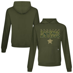 Houston Astros Levelwear Relay Protect Pullover Hoodie - Green